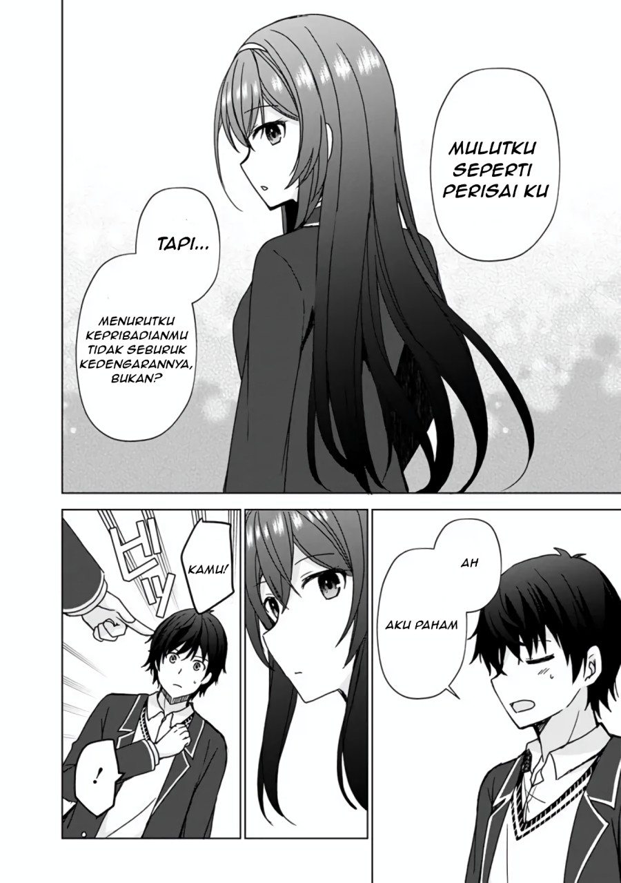 Iinazuke ga Dekita to Omottara, Sono Iinazuke ga Gakkou de Yuumei na “Akuyaku Reijou” Dattan dakedo, Dou Sureba Ii? Chapter 02.2 Gambar 10