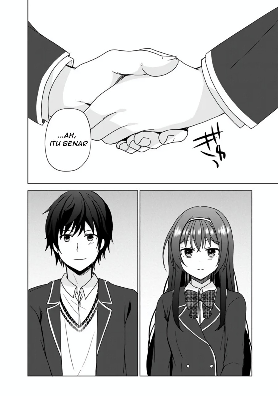 Iinazuke ga Dekita to Omottara, Sono Iinazuke ga Gakkou de Yuumei na “Akuyaku Reijou” Dattan dakedo, Dou Sureba Ii? Chapter 02.2 Gambar 13