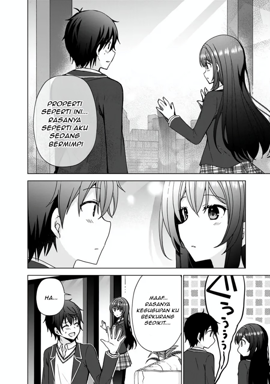 Iinazuke ga Dekita to Omottara, Sono Iinazuke ga Gakkou de Yuumei na “Akuyaku Reijou” Dattan dakedo, Dou Sureba Ii? Chapter 03.1 Gambar 7
