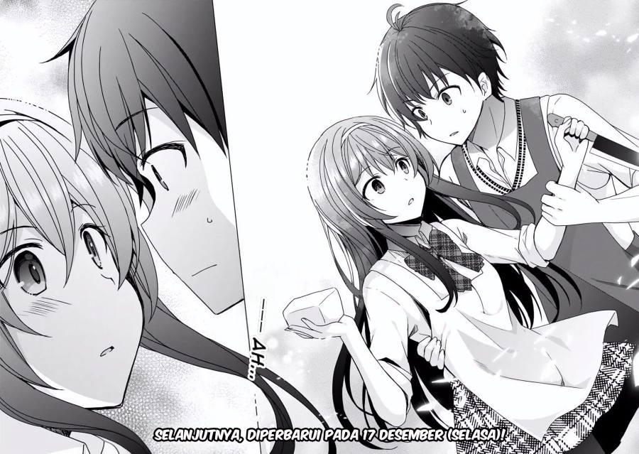 Iinazuke ga Dekita to Omottara, Sono Iinazuke ga Gakkou de Yuumei na “Akuyaku Reijou” Dattan dakedo, Dou Sureba Ii? Chapter 03.1 Gambar 13