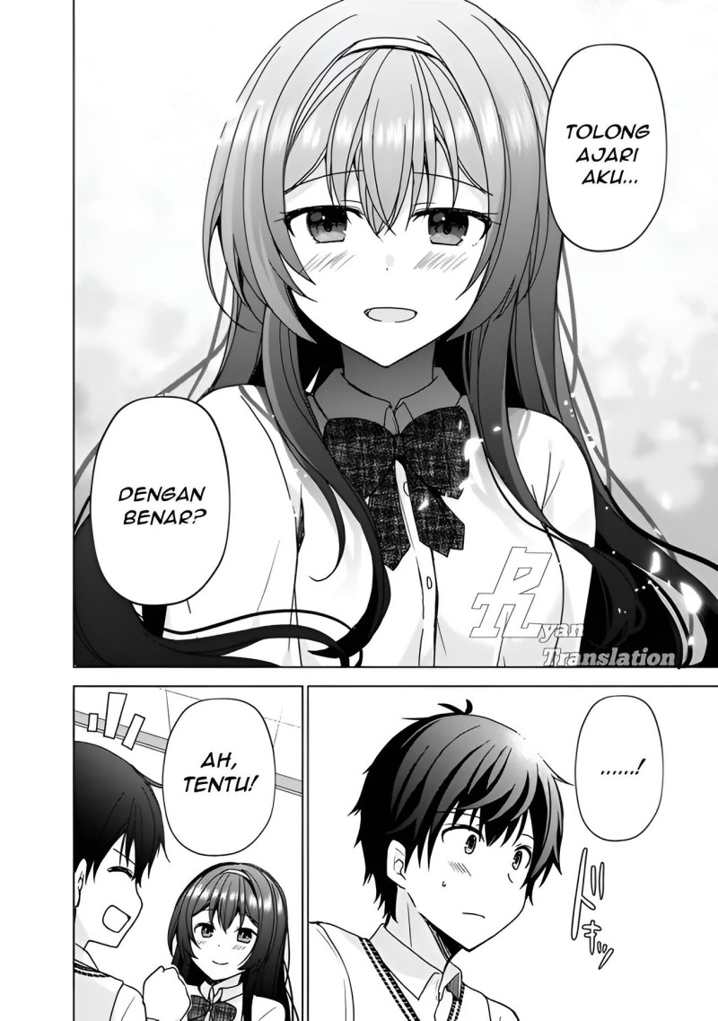 Iinazuke ga Dekita to Omottara, Sono Iinazuke ga Gakkou de Yuumei na “Akuyaku Reijou” Dattan dakedo, Dou Sureba Ii? Chapter 03.2 Gambar 12