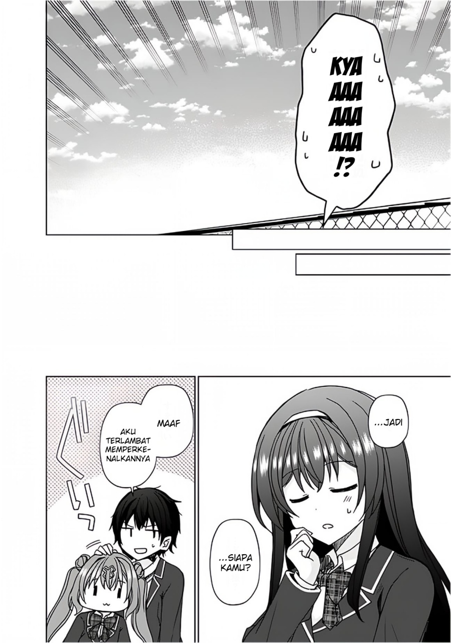Iinazuke ga Dekita to Omottara, Sono Iinazuke ga Gakkou de Yuumei na “Akuyaku Reijou” Dattan dakedo, Dou Sureba Ii? Chapter 07 Gambar 7