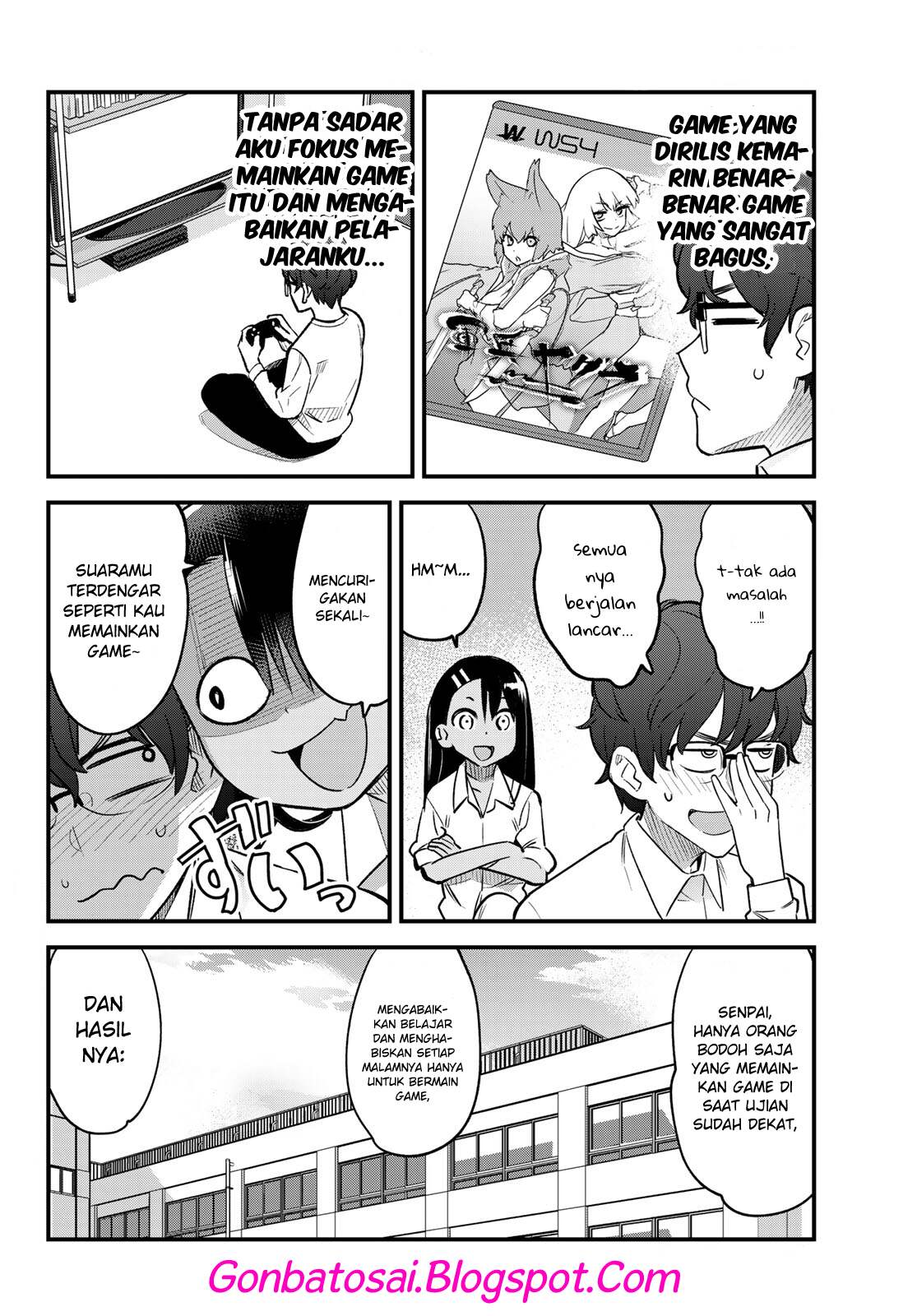 Ijiranaide, Nagatoro-san Chapter 34.5 Gambar 3