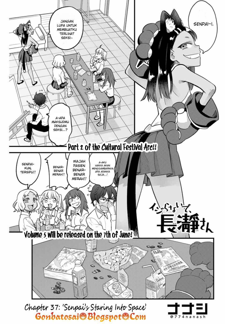 Ijiranaide, Nagatoro-san Chapter 37 Gambar 2