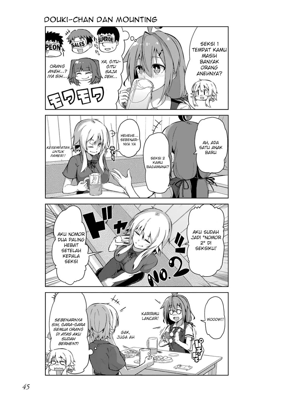 Ikinokore! Shachiku-chan Chapter 05 Gambar 4
