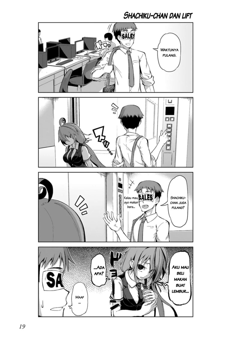 Ikinokore! Shachiku-chan Chapter 02 Gambar 8