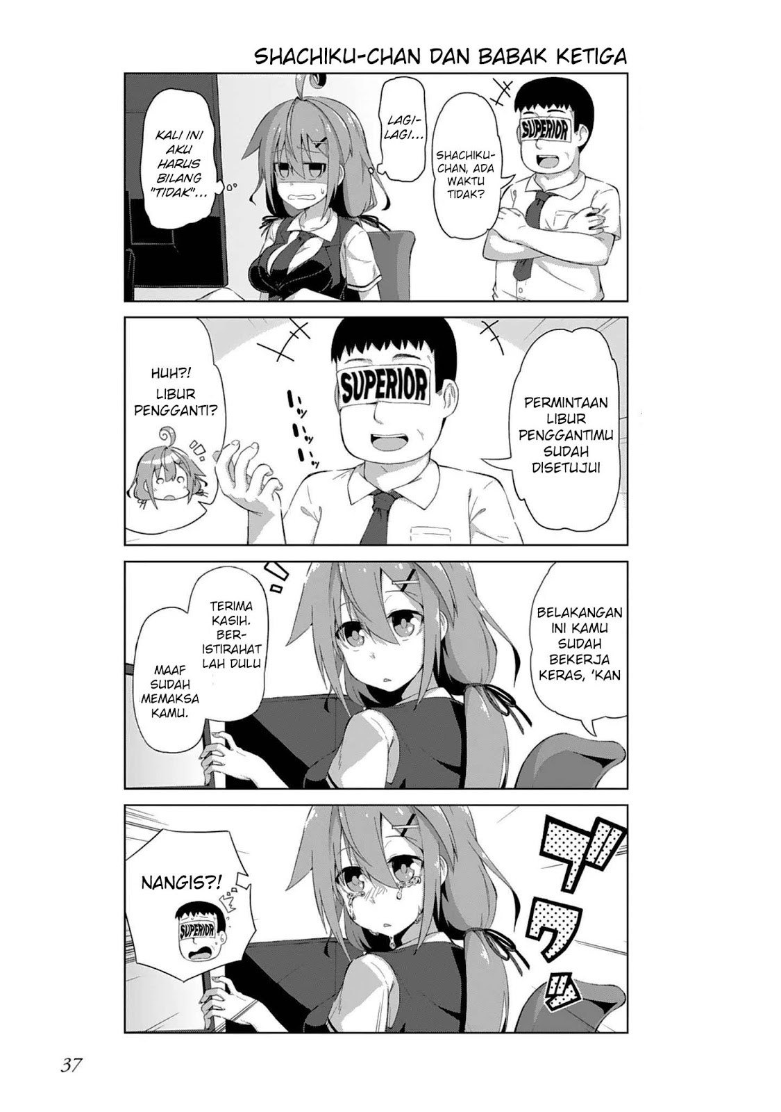 Ikinokore! Shachiku-chan Chapter 04 Gambar 6