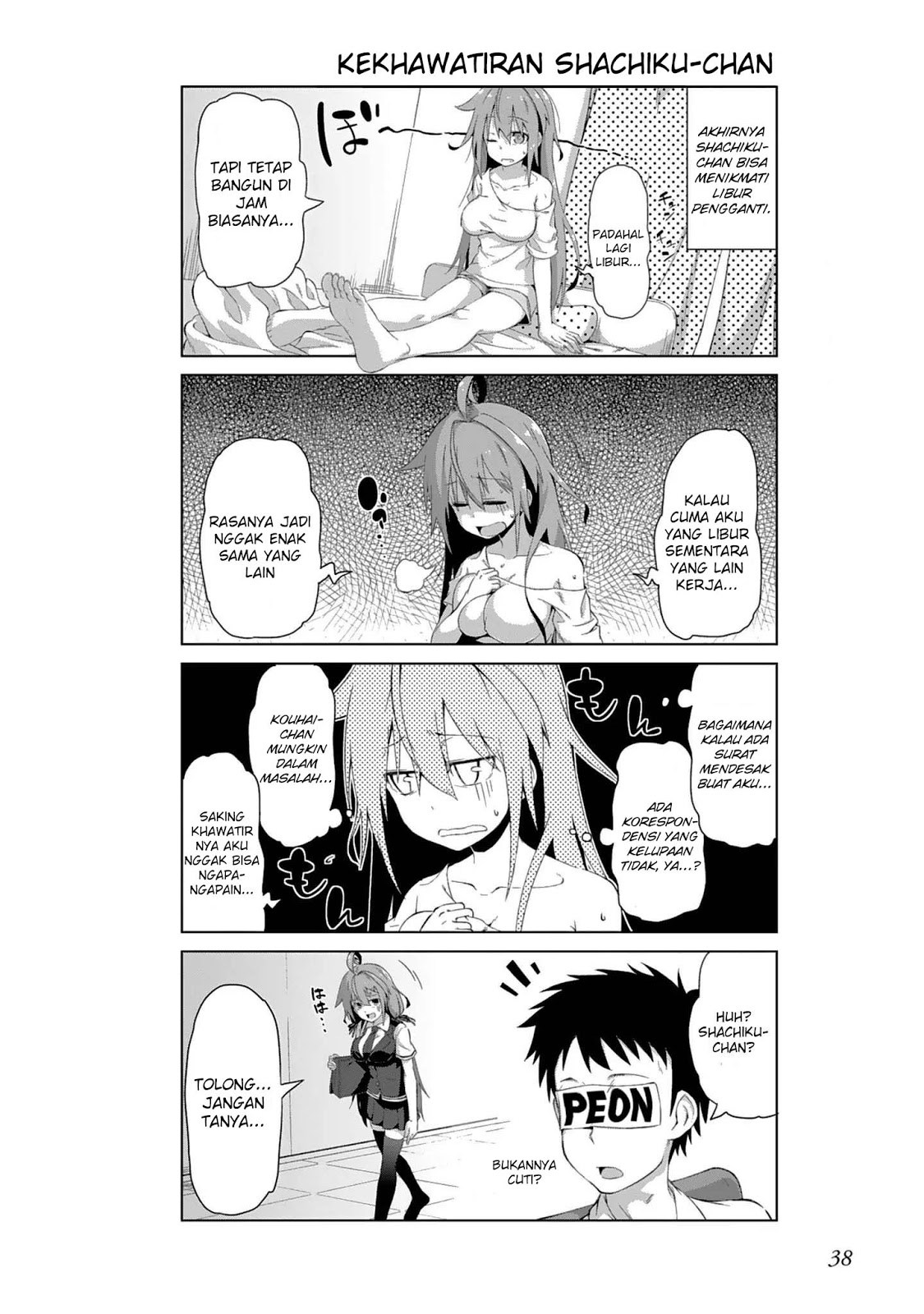 Ikinokore! Shachiku-chan Chapter 04 Gambar 7