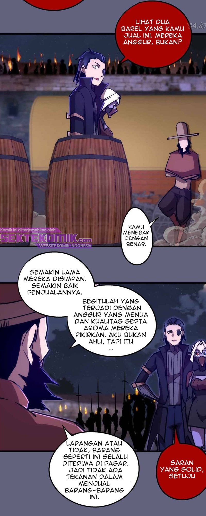 I’m Not The Overlord Chapter 80 Gambar 8