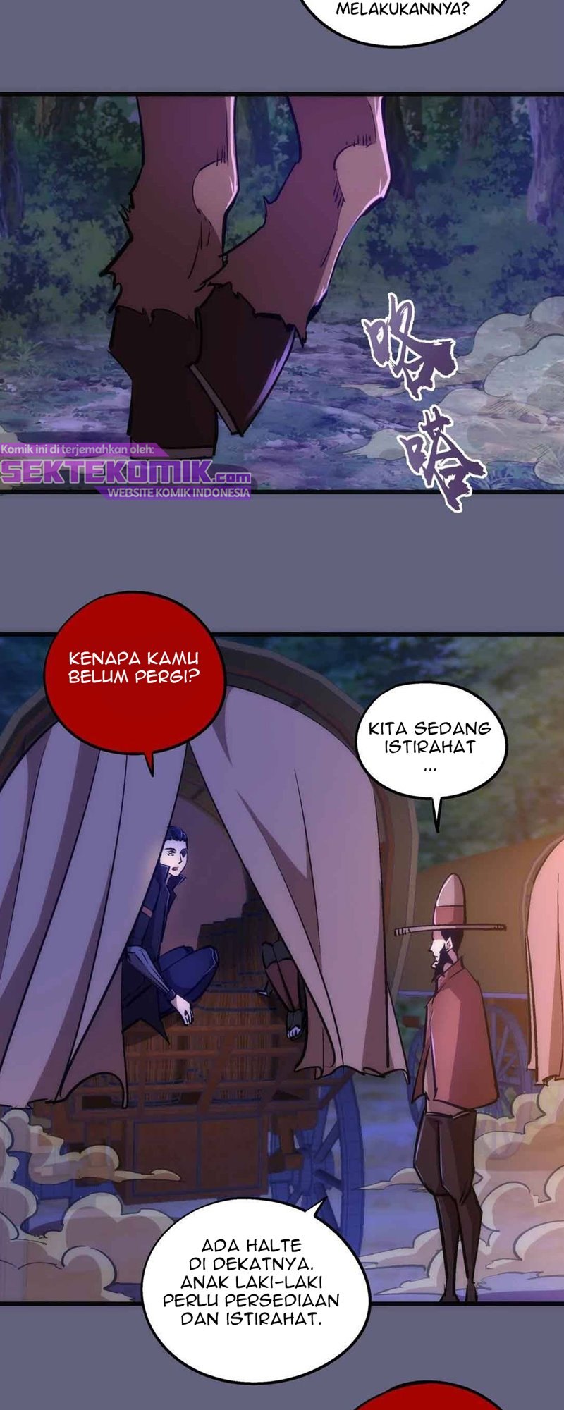 I’m Not The Overlord Chapter 80 Gambar 32