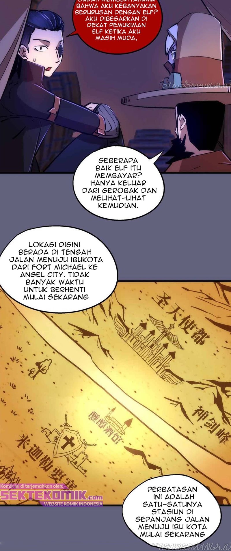I’m Not The Overlord Chapter 80 Gambar 36