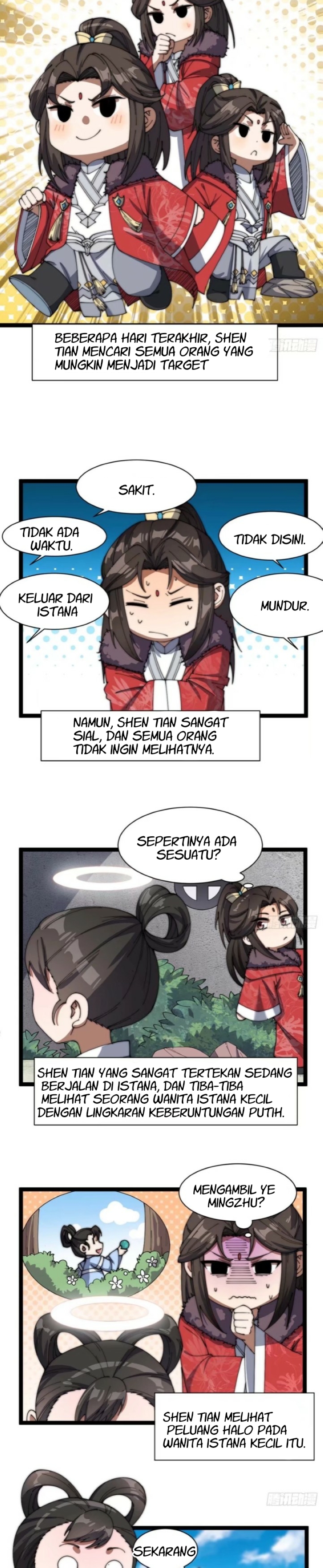 Im Really Not The Son Of Luck Chapter 04 Gambar 10