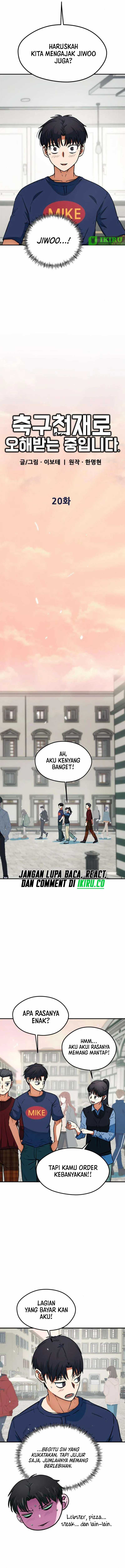 I’m Being Misunderstood as a Soccer Genius Chapter 20 Gambar 5
