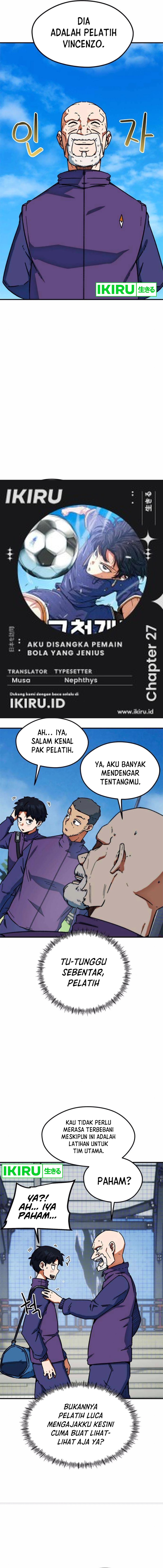 I’m Being Misunderstood as a Soccer Genius Chapter 27 Gambar 2