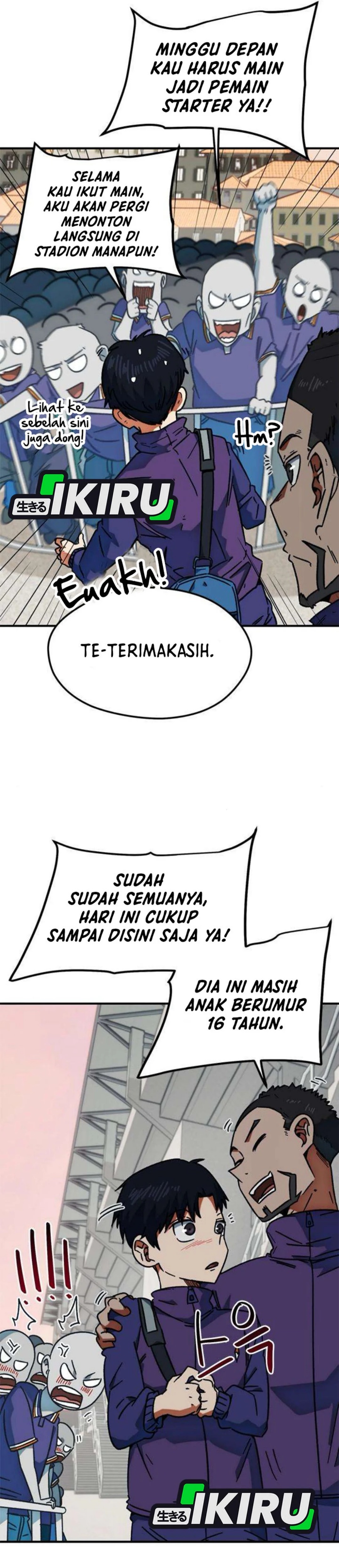 I’m Being Misunderstood as a Soccer Genius Chapter 32 Gambar 16