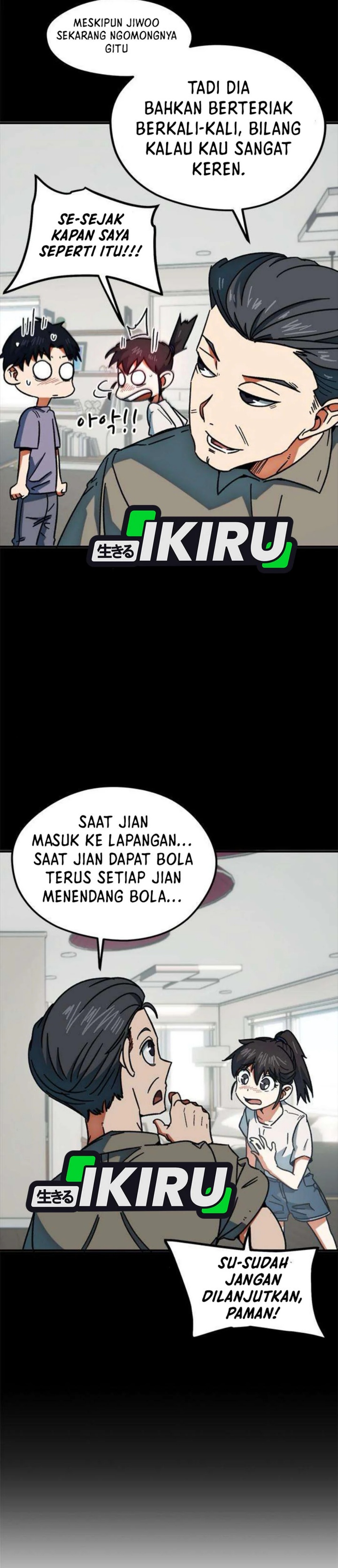 I’m Being Misunderstood as a Soccer Genius Chapter 32 Gambar 31