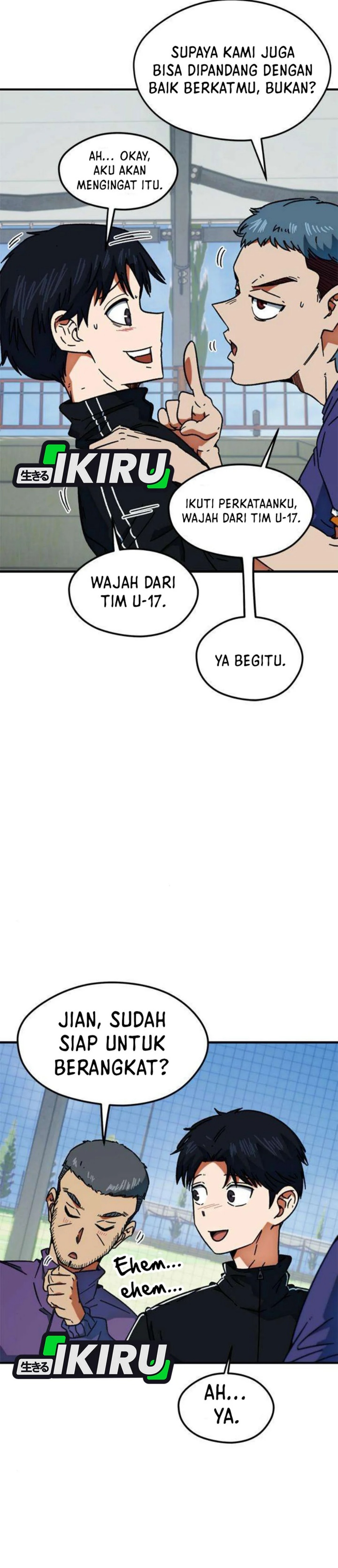 I’m Being Misunderstood as a Soccer Genius Chapter 32 Gambar 41