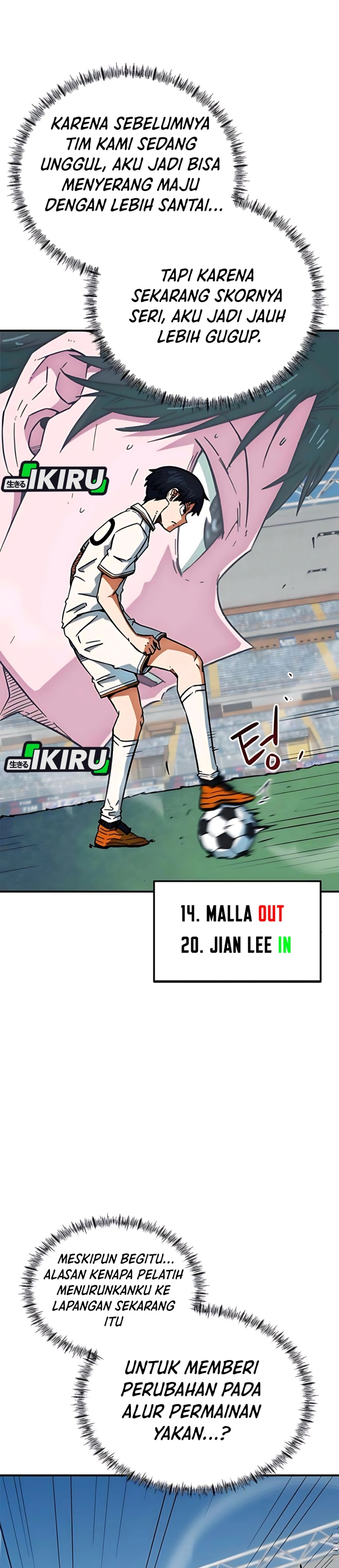 I’m Being Misunderstood as a Soccer Genius Chapter 34 Gambar 14