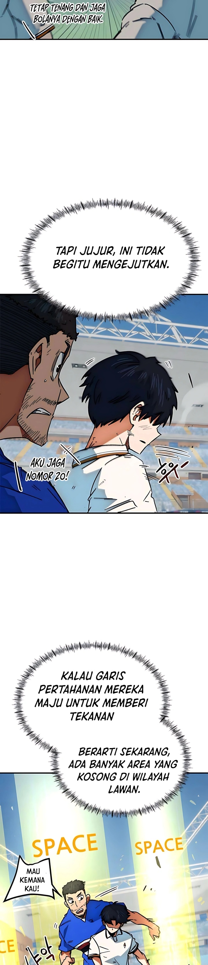 I’m Being Misunderstood as a Soccer Genius Chapter 34 Gambar 18