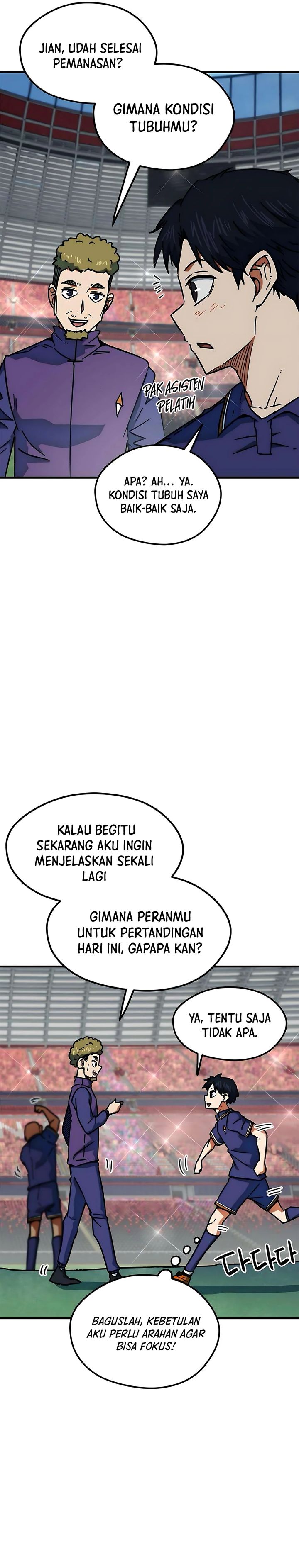 I’m Being Misunderstood as a Soccer Genius Chapter 36 Gambar 27