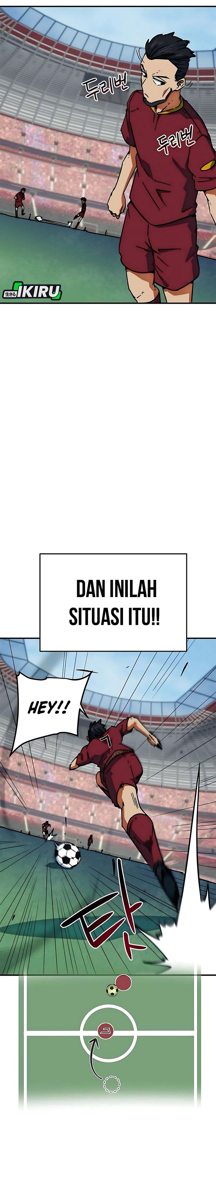 I’m Being Misunderstood as a Soccer Genius Chapter 36 Gambar 38