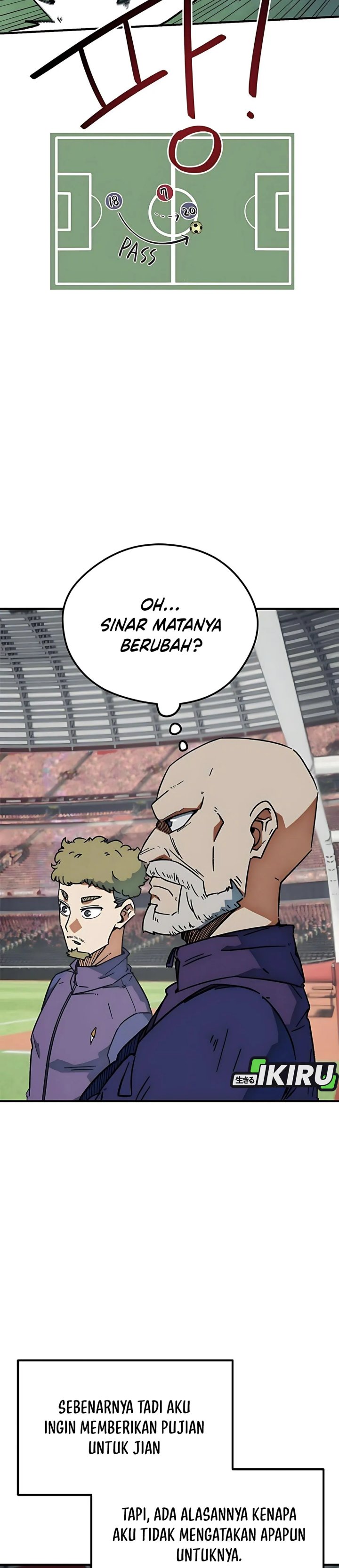 I’m Being Misunderstood as a Soccer Genius Chapter 37 Gambar 31