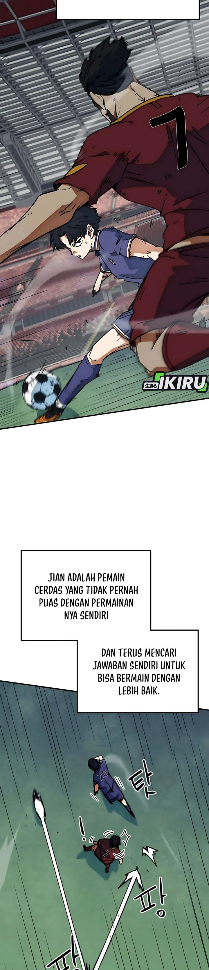 I’m Being Misunderstood as a Soccer Genius Chapter 37 Gambar 32