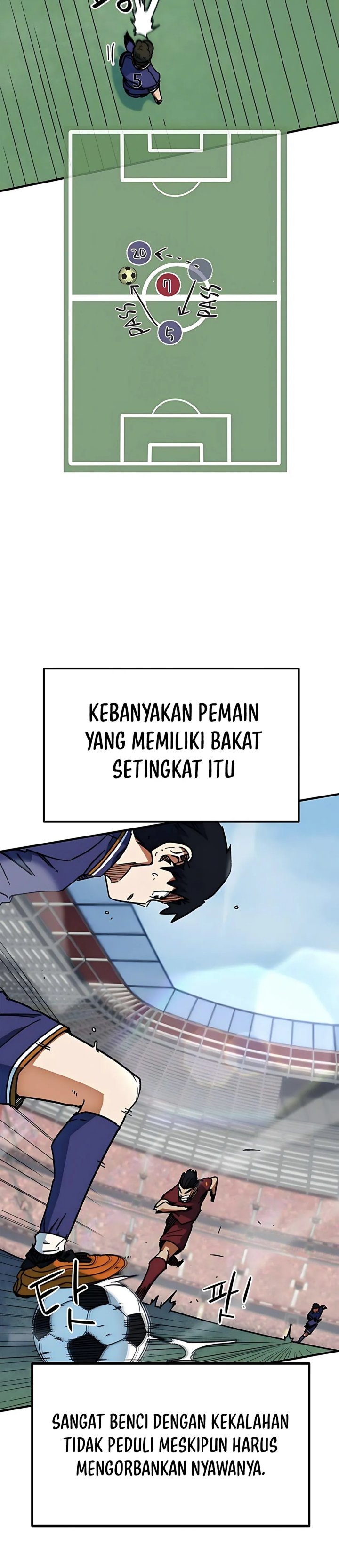 I’m Being Misunderstood as a Soccer Genius Chapter 37 Gambar 33