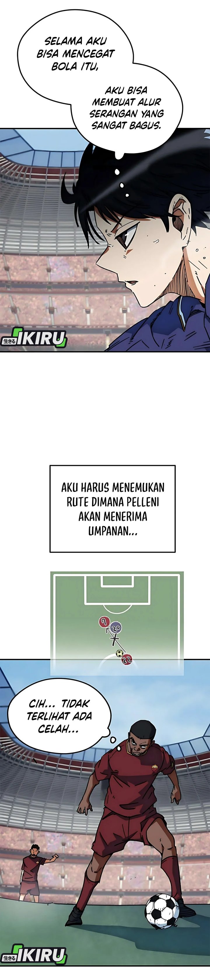 I’m Being Misunderstood as a Soccer Genius Chapter 37 Gambar 39