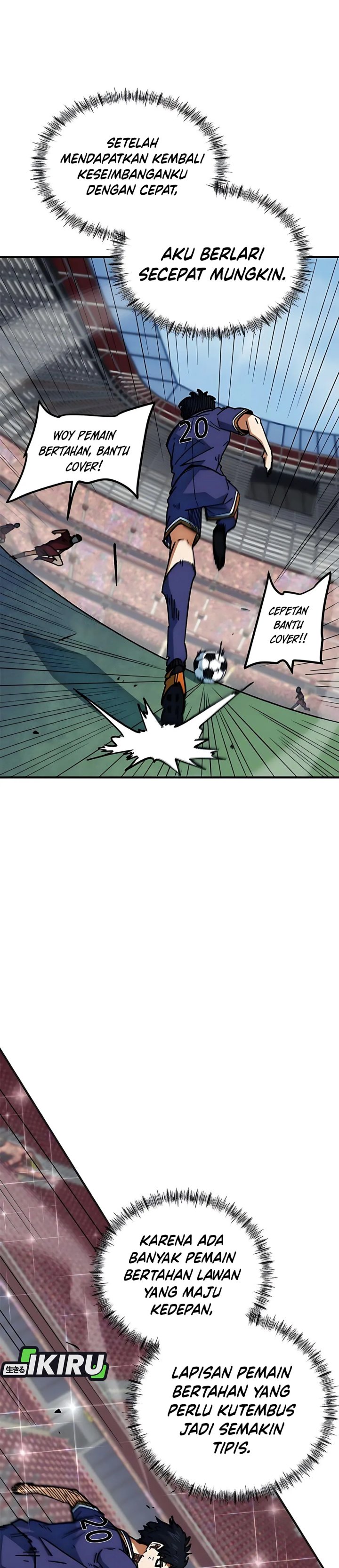 I’m Being Misunderstood as a Soccer Genius Chapter 37 Gambar 43