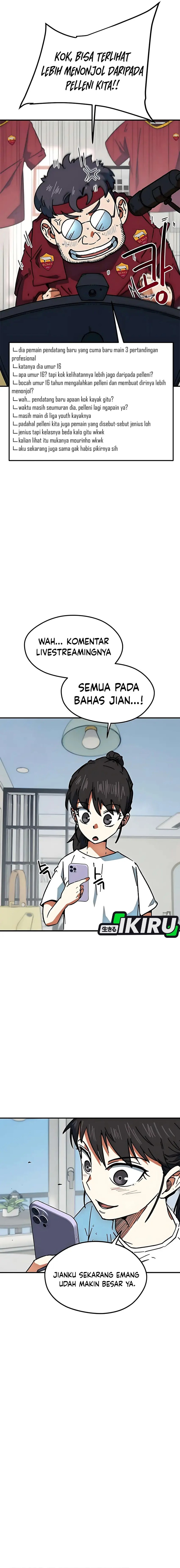 I’m Being Misunderstood as a Soccer Genius Chapter 38 Gambar 2