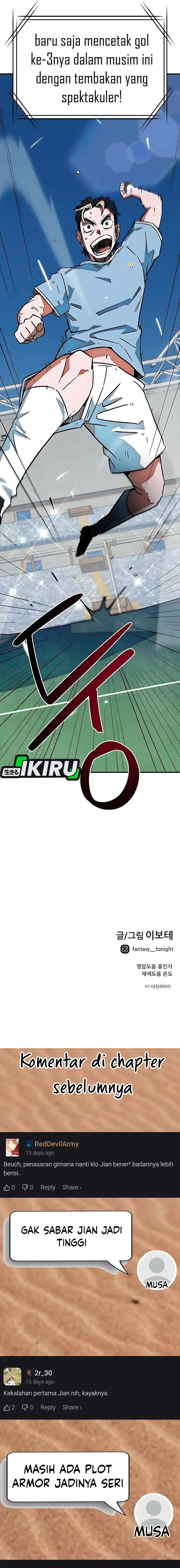 I’m Being Misunderstood as a Soccer Genius Chapter 38 Gambar 26
