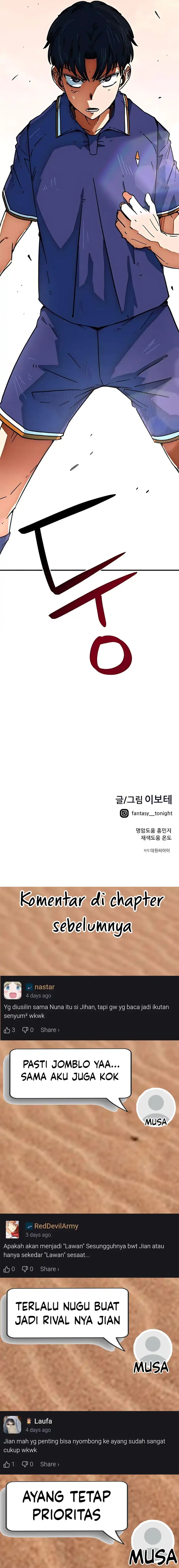 I’m Being Misunderstood as a Soccer Genius Chapter 39 Gambar 28