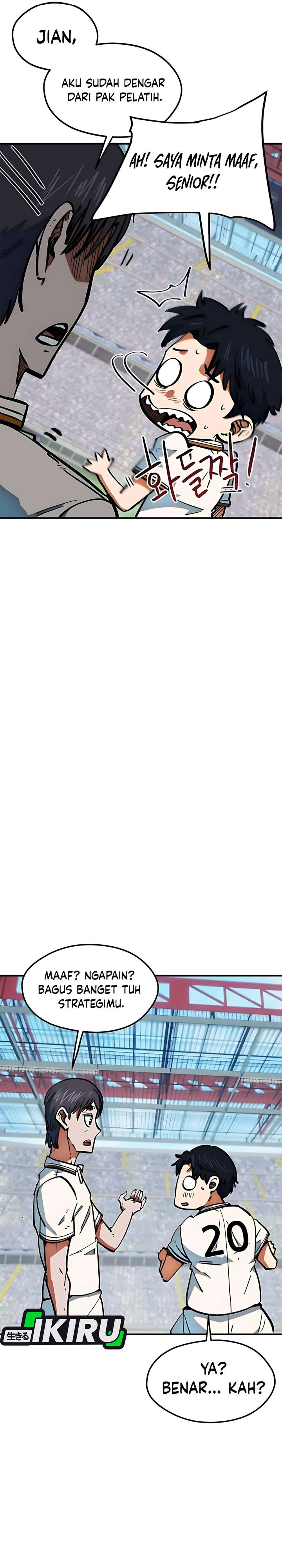 I’m Being Misunderstood as a Soccer Genius Chapter 43 Gambar 37