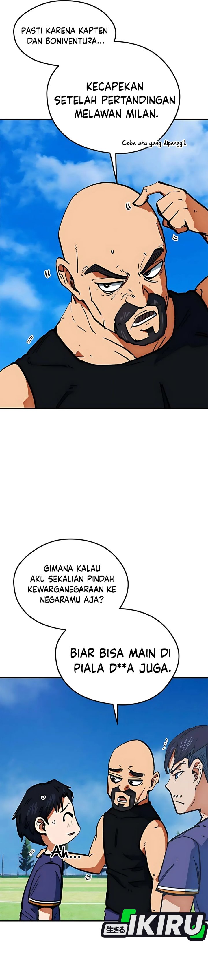 I’m Being Misunderstood as a Soccer Genius Chapter 46 Gambar 21