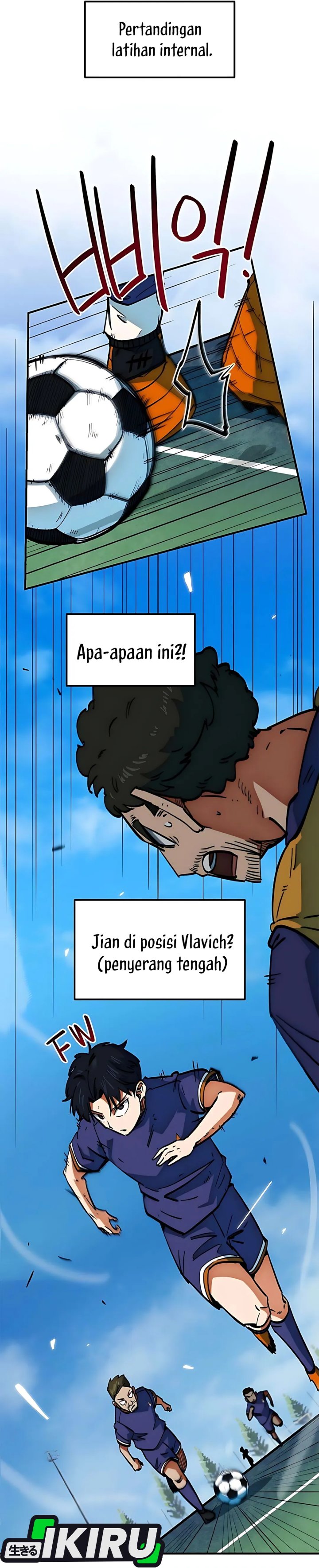 I’m Being Misunderstood as a Soccer Genius Chapter 46 Gambar 41