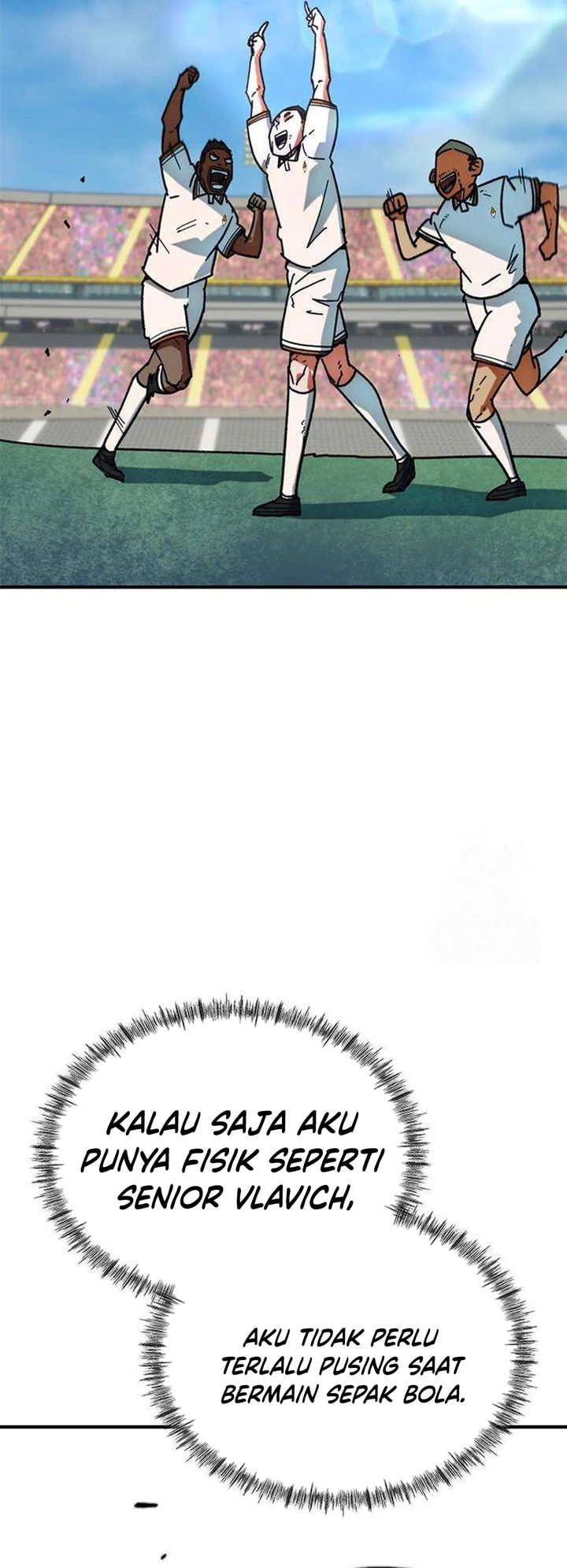 I’m Being Misunderstood as a Soccer Genius Chapter 49 Gambar 35