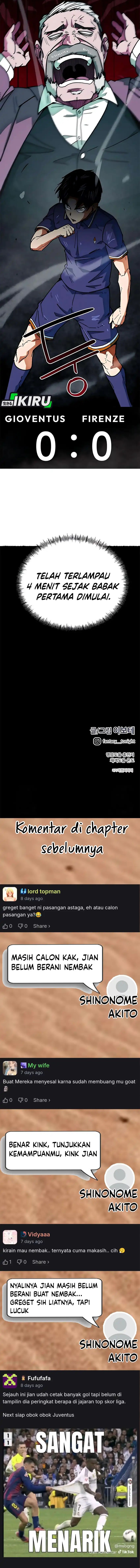 I’m Being Misunderstood as a Soccer Genius Chapter 50 Gambar 21