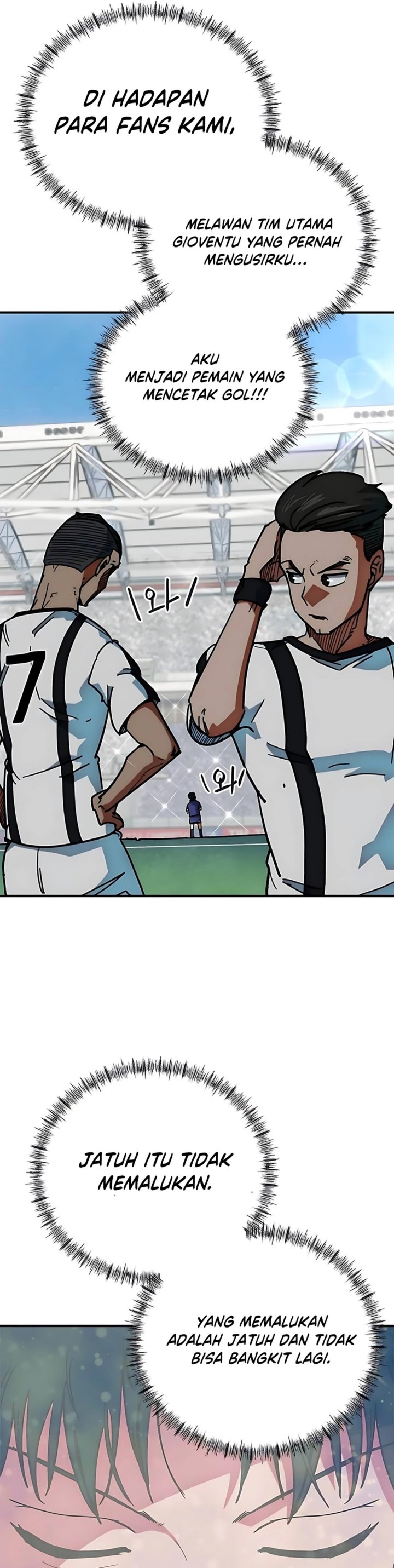 I’m Being Misunderstood as a Soccer Genius Chapter 52 Gambar 21