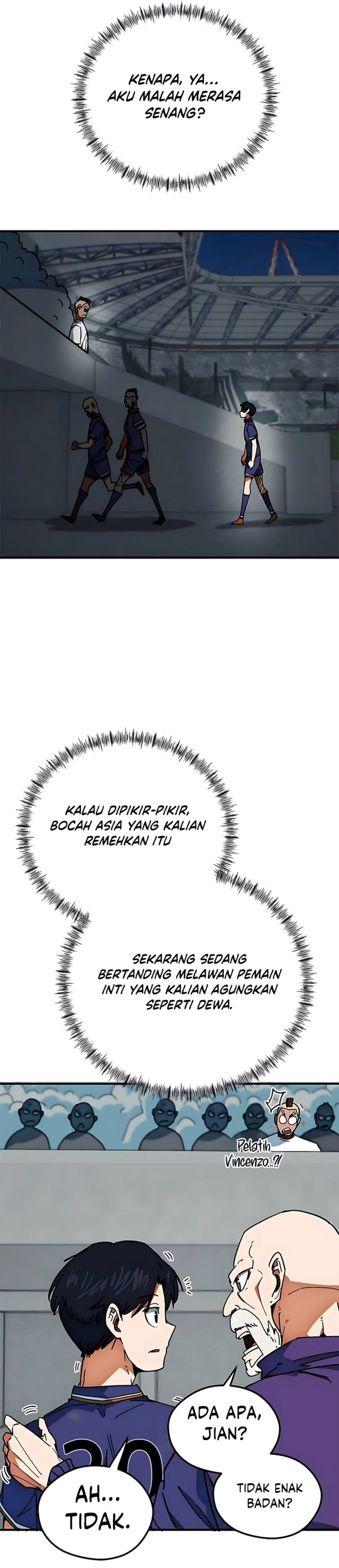 I’m Being Misunderstood as a Soccer Genius Chapter 52 Gambar 38