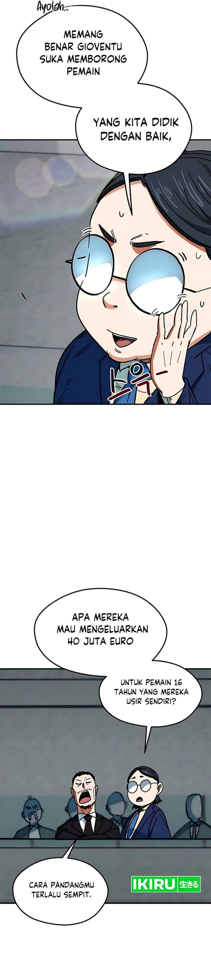 I’m Being Misunderstood as a Soccer Genius Chapter 52 Gambar 50