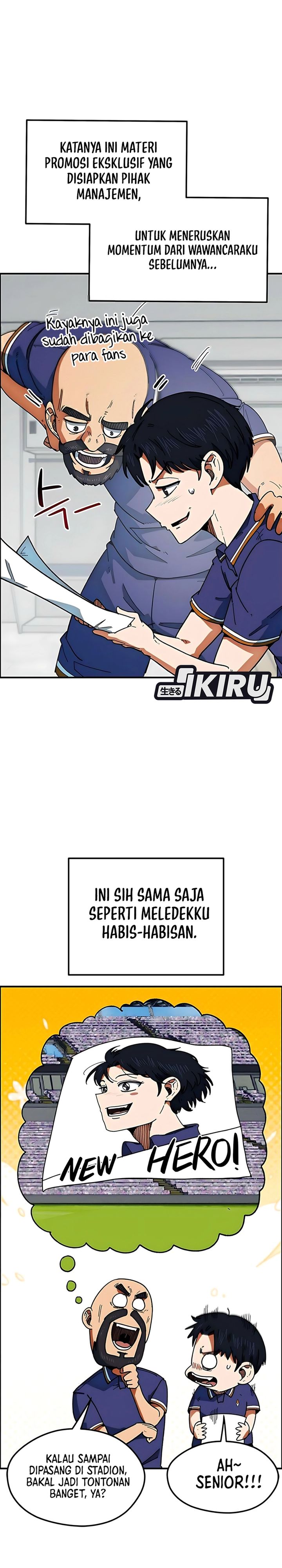 I’m Being Misunderstood as a Soccer Genius Chapter 58 Gambar 14