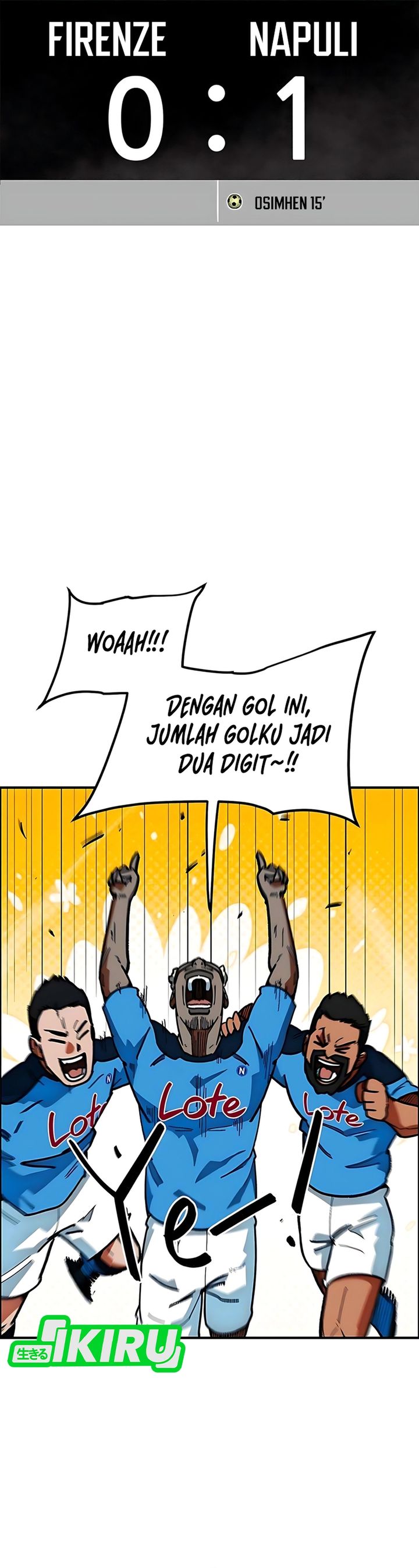 I’m Being Misunderstood as a Soccer Genius Chapter 58 Gambar 24