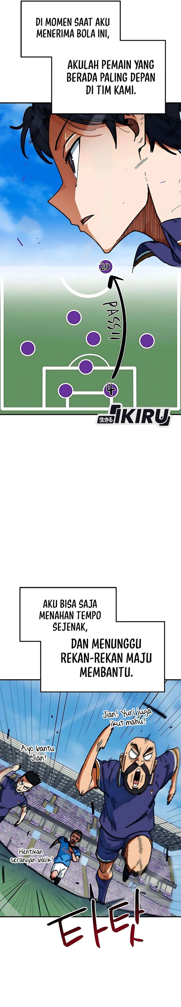 I’m Being Misunderstood as a Soccer Genius Chapter 58 Gambar 32