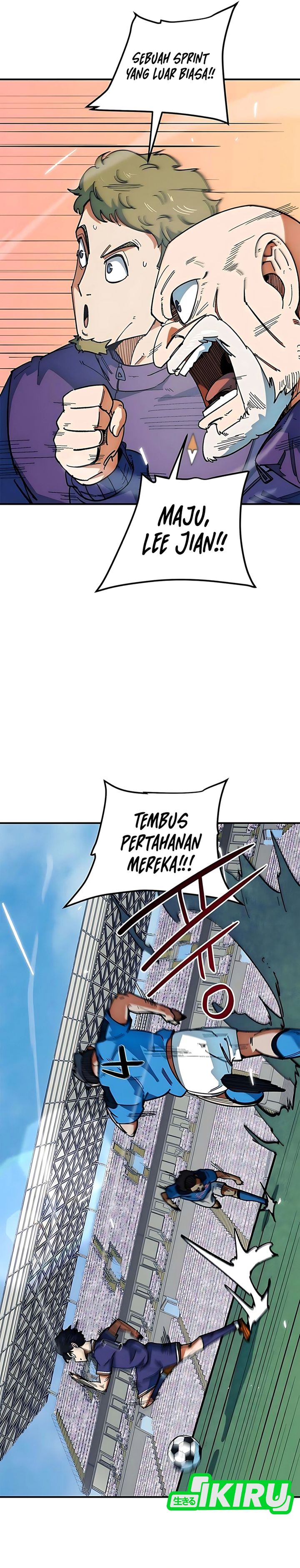 I’m Being Misunderstood as a Soccer Genius Chapter 58 Gambar 41