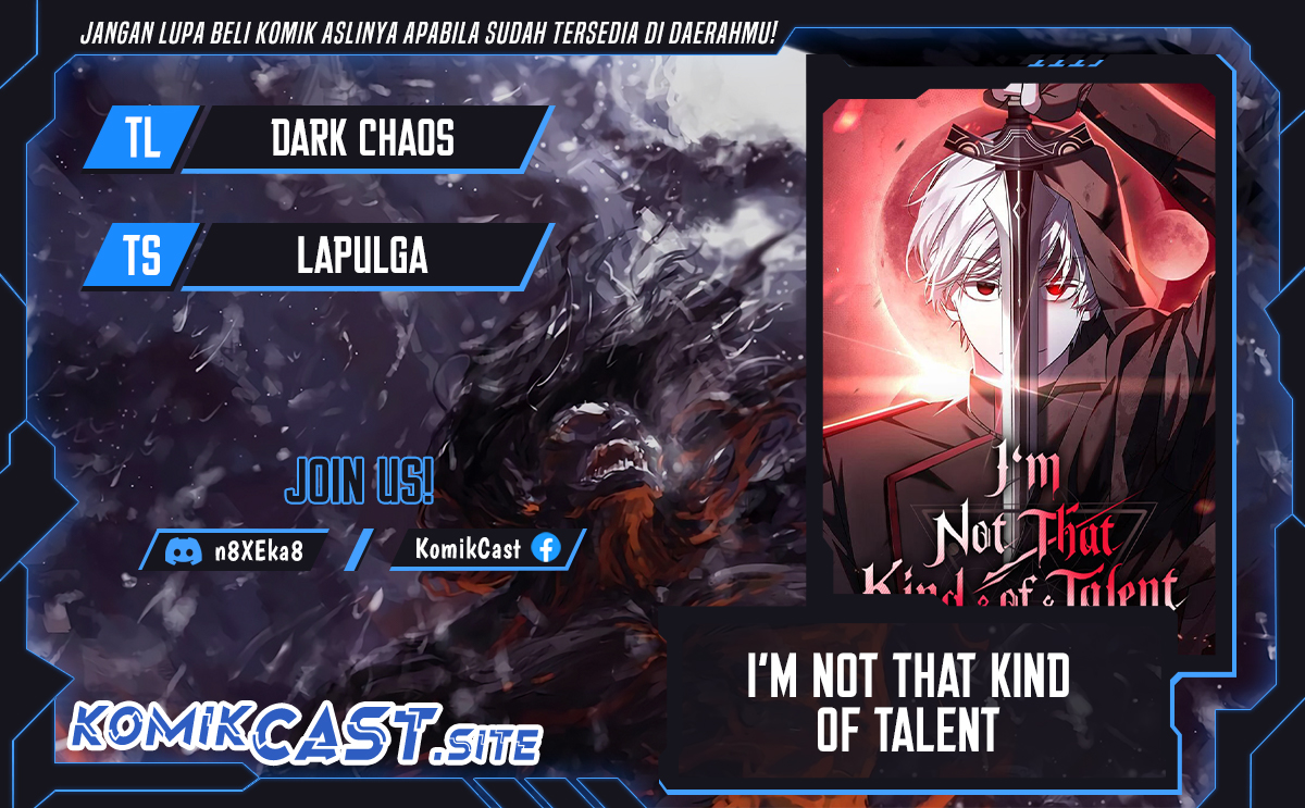 I’m Not That Kind of Talent Chapter 34 Gambar 1