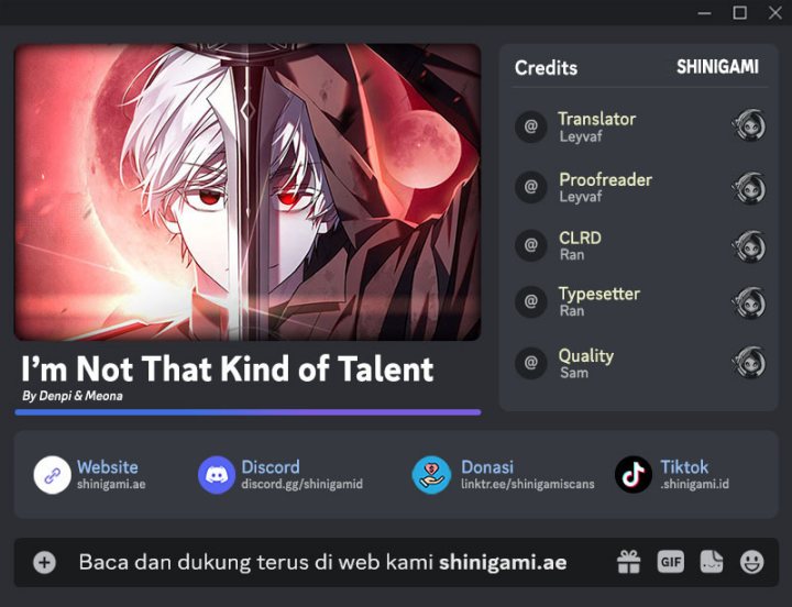I’m Not That Kind of Talent Chapter 63 Gambar 1
