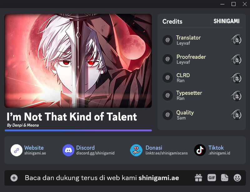 I’m Not That Kind of Talent Chapter 65 Gambar 1
