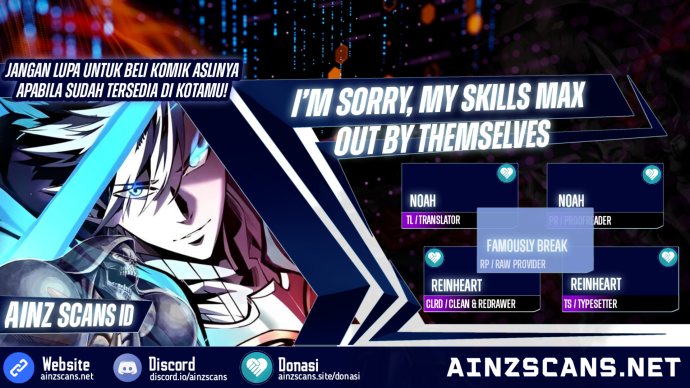 I’m Sorry, My Skills Max Out by Themselves Chapter 01 Gambar 1
