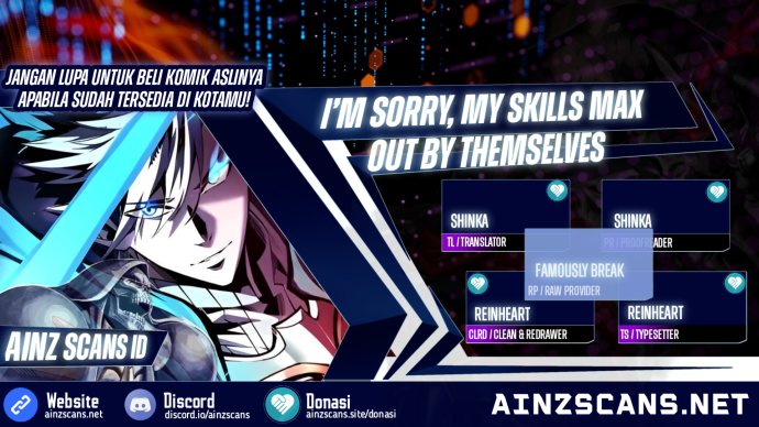 I’m Sorry, My Skills Max Out by Themselves Chapter 02 Gambar 1